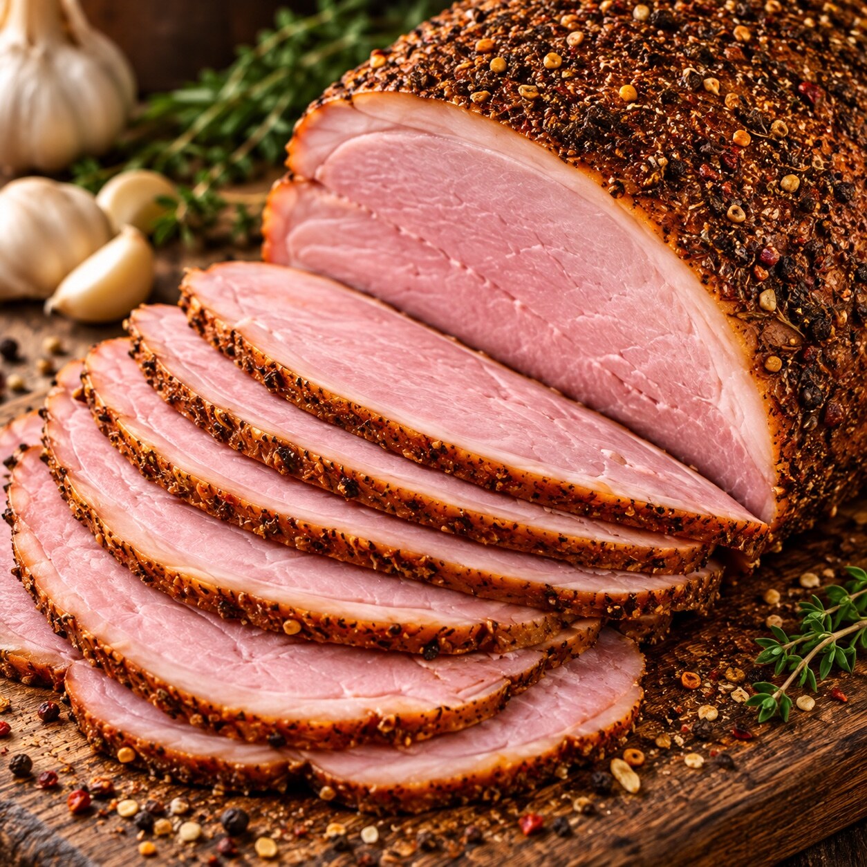 Sliced Holy Voodoo deli ham
